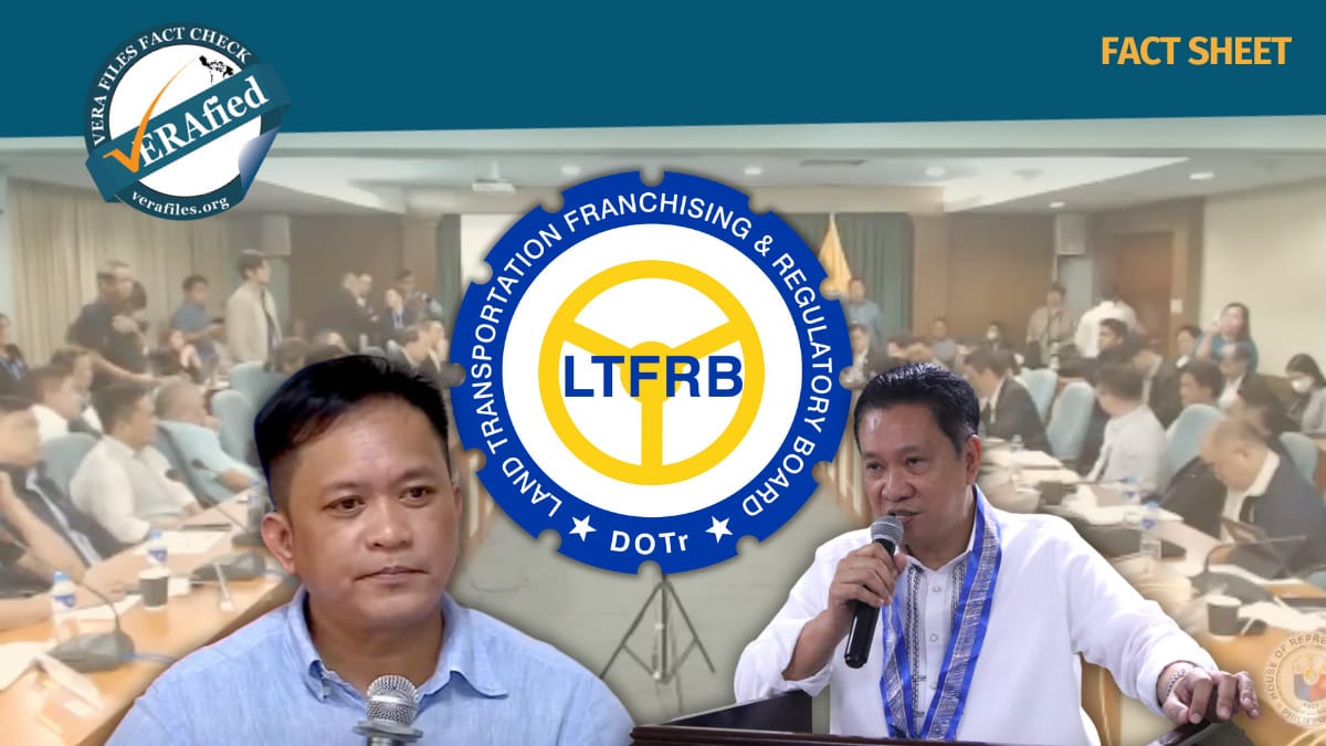 Timeline of corruption allegations in LTFRB
