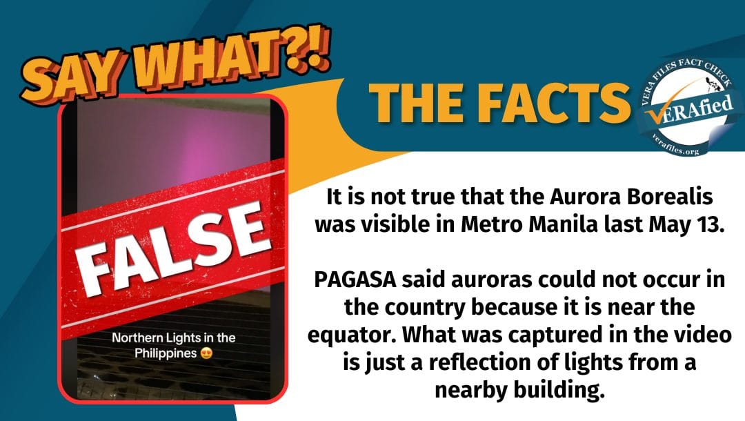 Aurora Borealis NOT seen in PH