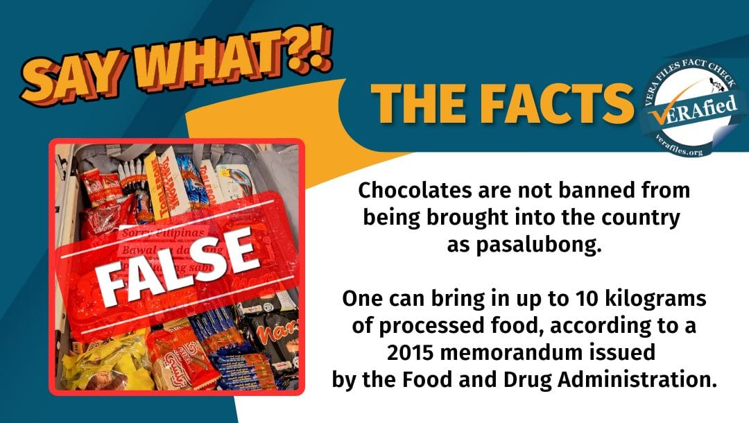 Pasalubong NOT prohibited in PH airports
