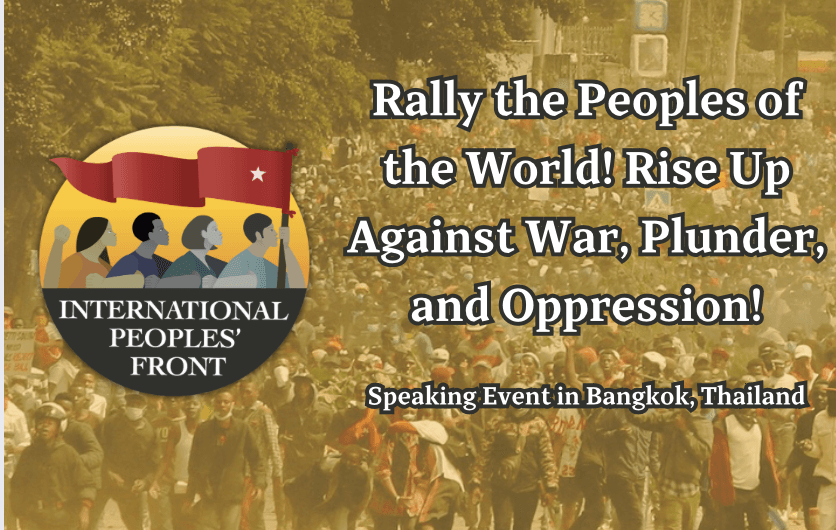 Speaking Event of the IPF in Bangkok, Thailand February 2025