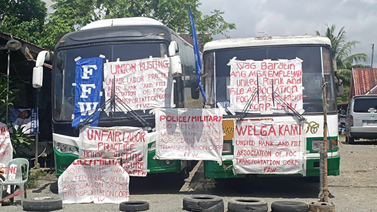 Unyon sa Quezon, tuloy ang welga sa kabila ng atake