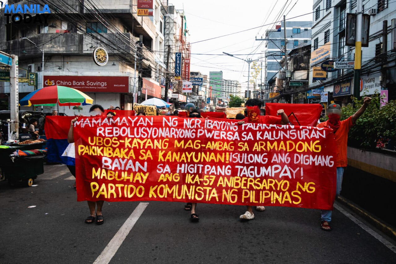 “Mamamayan ng Kamaynilaan, Magpalakas at lumaban!”: NDF-NCR marks CPP’s 57th year –