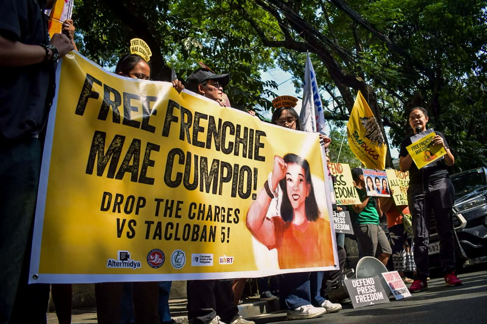 Acquit Frenchie Mae Cumpio, Drop all charges against Tacloban 5!  