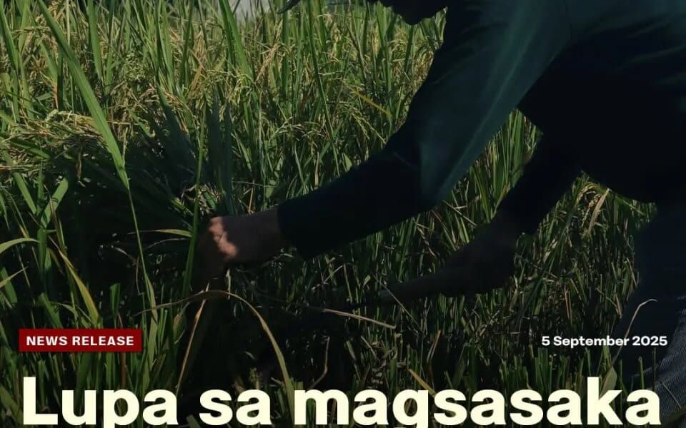 Lupa sa magsasaka at Pilipino, hindi sa dayuhan! – updates from the peasant movement of the Philippines