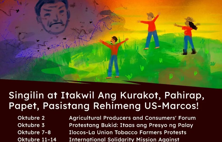 Tuwing Oktubre ay buwan ng mga magbubukid. – updates from the peasant movement of the Philippines