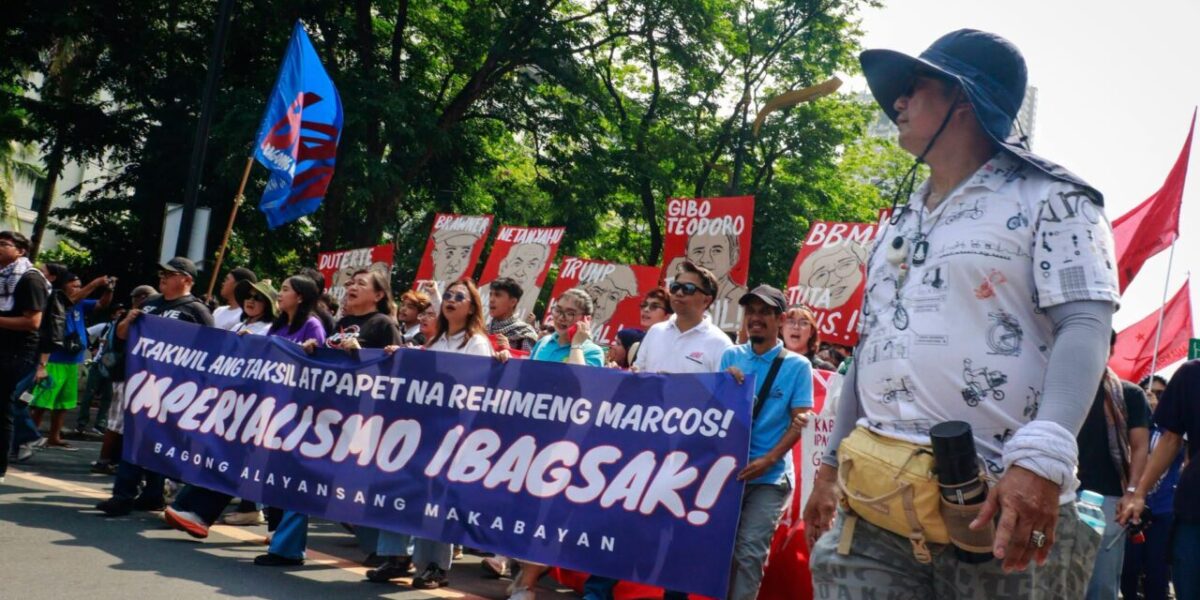 Lumalawak na presensyang militar ng US sa Pilipinas, kinondena ng mga grupo sa Araw ng Kalayaan. –