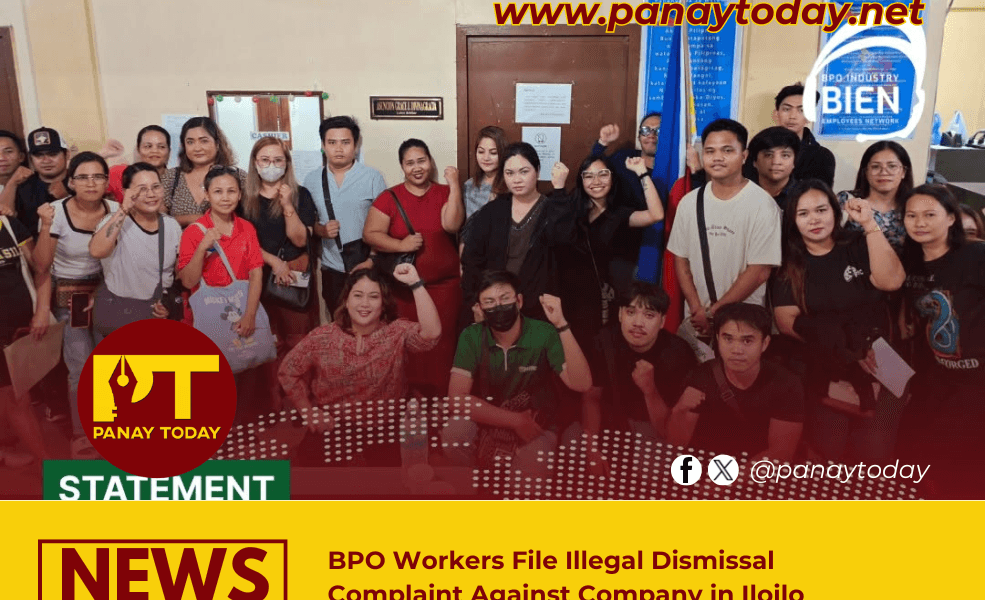 BPO Workers File Illegal Dismissal Complaint Against Company in Iloilo