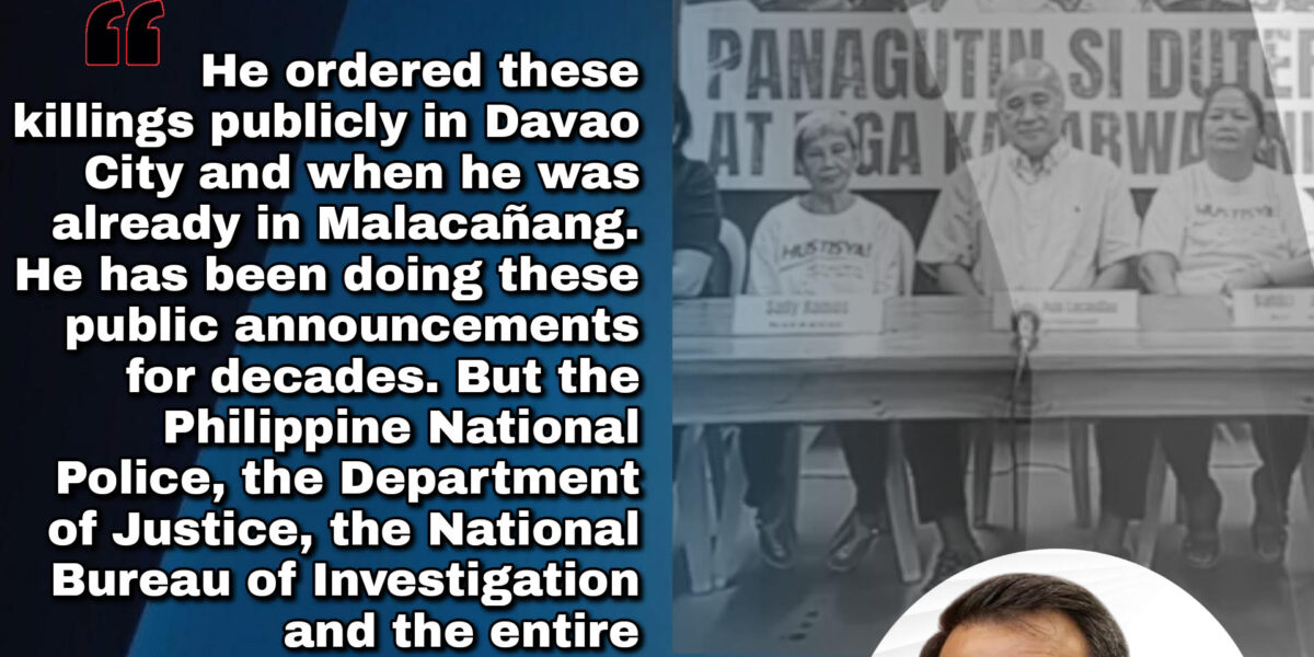 Accountability is long overdue for Duterte