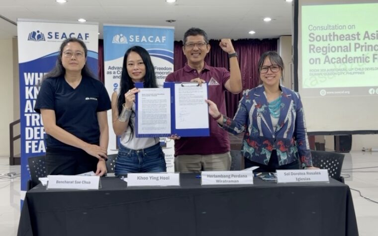 Southeast Asian academics unite vs acad freedom attacks