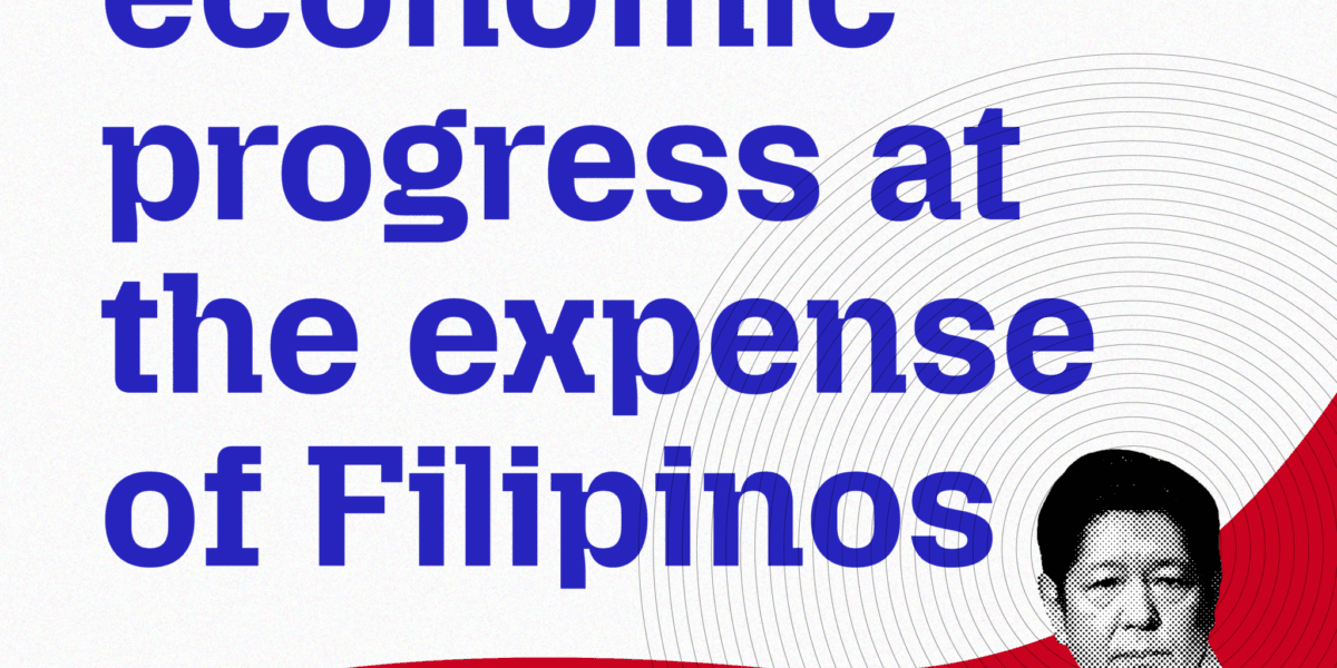 Hyped economic progress at the expense of Filipinos – IBON Foundation