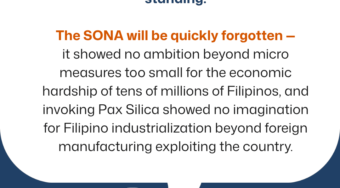 IBON Executive Director on the 5th SONA