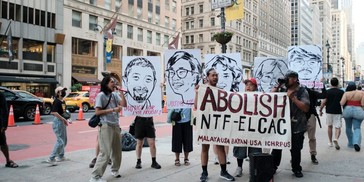 Progressive groups confront NTF-ELCAC officials in UN Counter-Terrorism Week