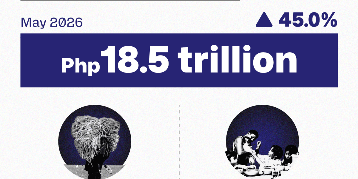 Borrow, Borrow More: National government outstanding debt, as of May 2026