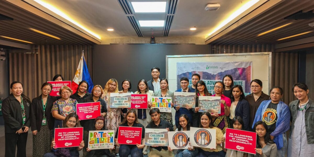 Child rights groups gather to oppose lowering age of criminal responsibility