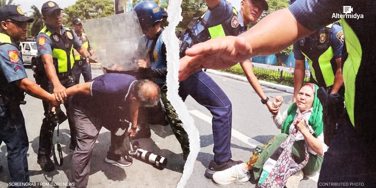Altermidya denounces PNP’s claim that no journalist was targeted at anti-US protest