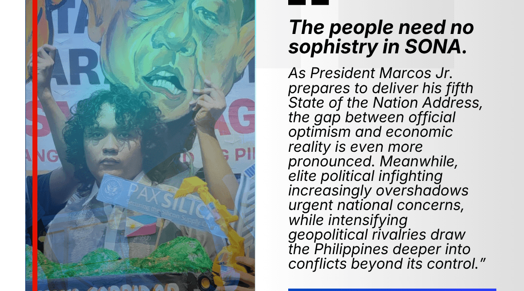 The people need no sophistry in SONA