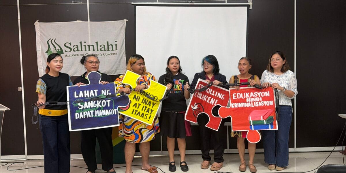 Filipino children still oppressed under Marcos Jr. admin 