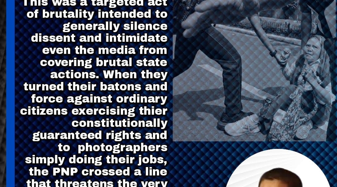 PNP’s brazen attack on press freedom