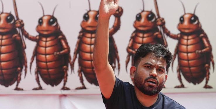 India’s ‘cockroach’ protesters claim victory as education minister resigns