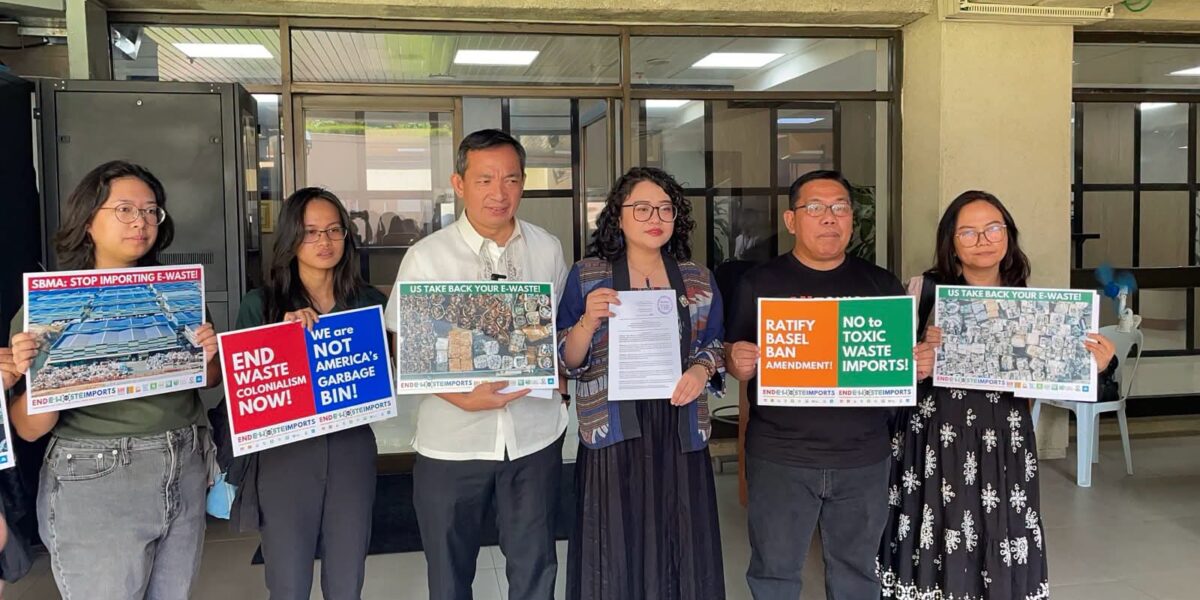 Makabayan bloc urges probe on US e-waste dumping