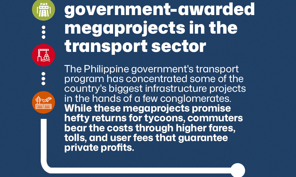 Ang, Razon, and Villar’s government-awarded megaprojects in the transport sector